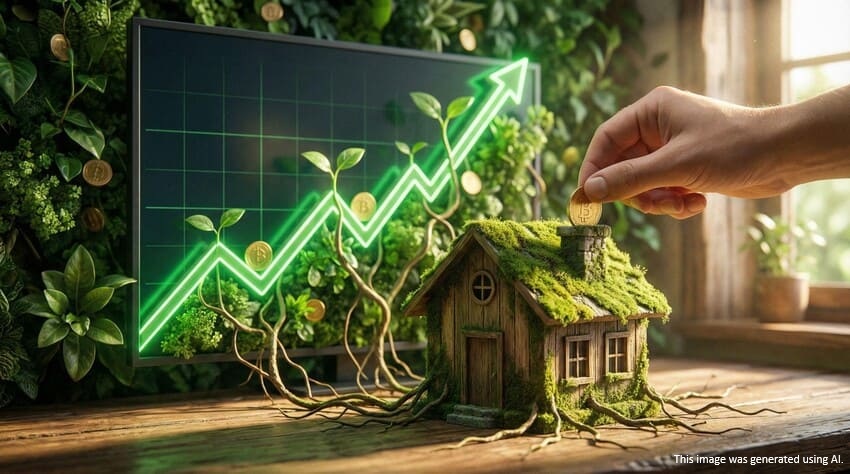 Real estate investment growth concept for 2 BHK properties in Pune.