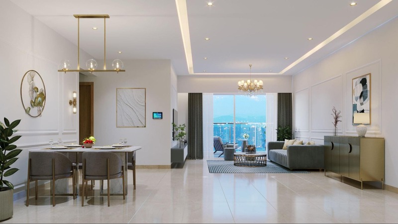 Compact home office setup in multipurpose half-room of 2.5 BHK apartment Hinjewadi Compact home office setup in multipurpose half-room of 2.5 BHK apartment Hinjewadi