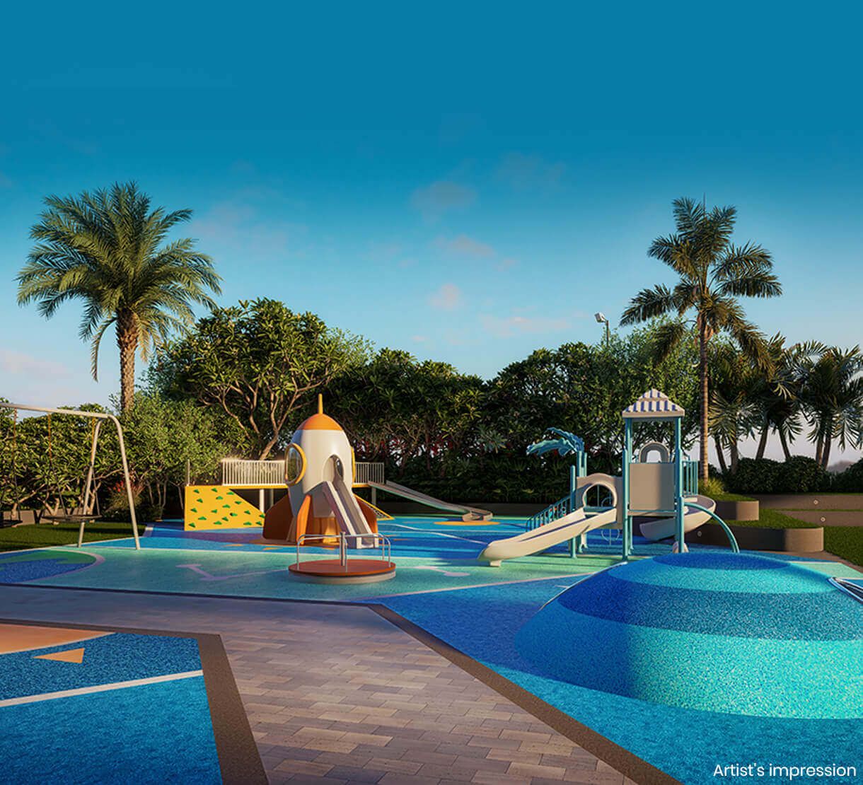 COSMIC PLAY Luxury Amenity at Duet Life Republic Hinjewadi