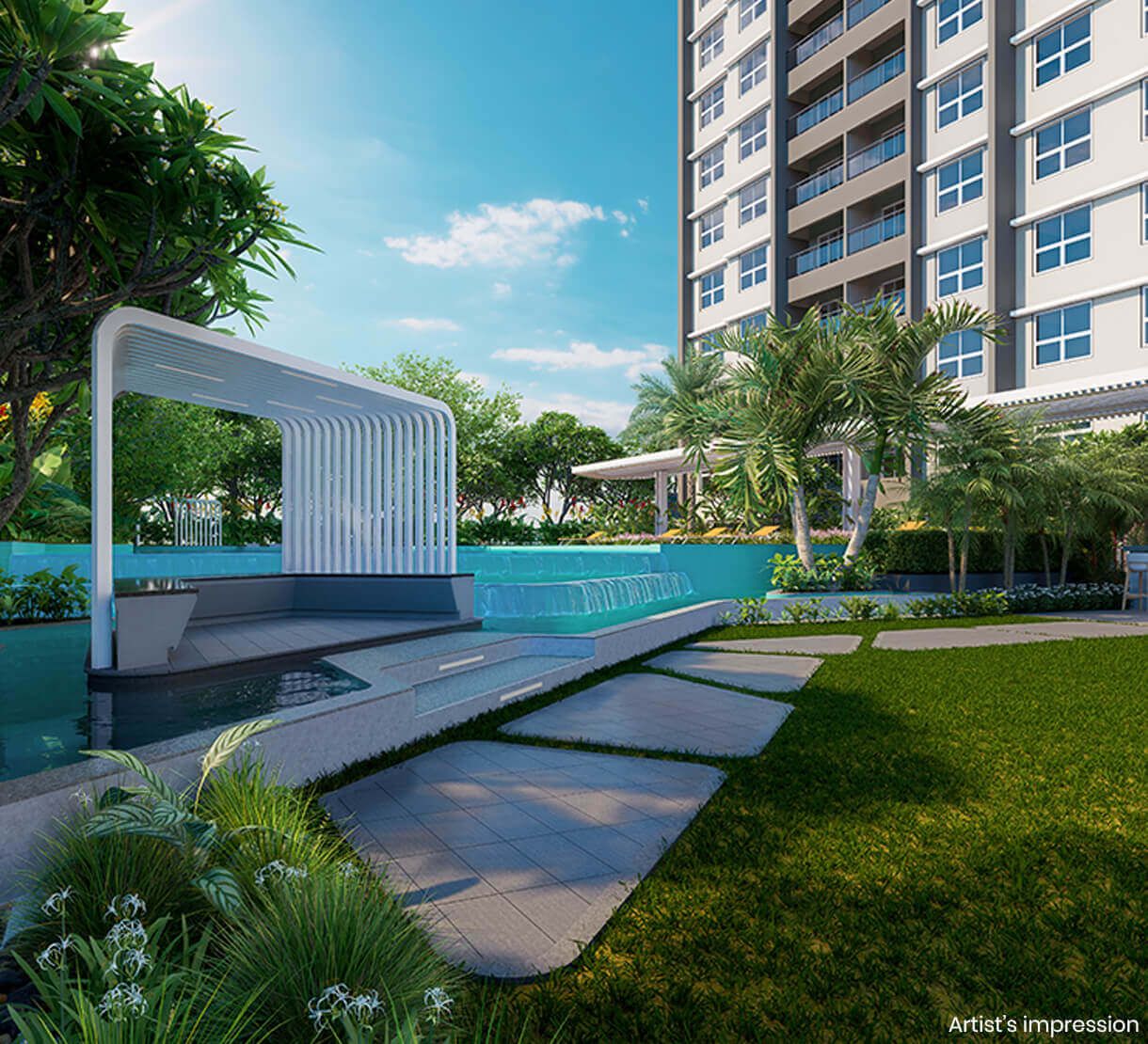 PARTY LAWN Luxury Amenity at Duet Life Republic Hinjewadi