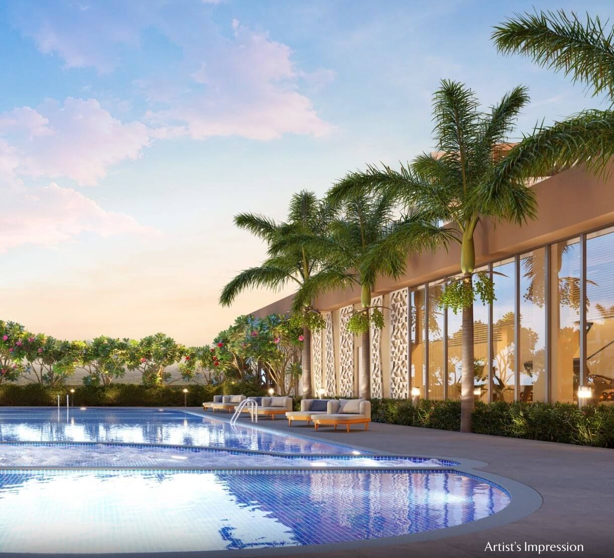 POOL Luxury Amenity at Echoes Life Republic Hinjewadi