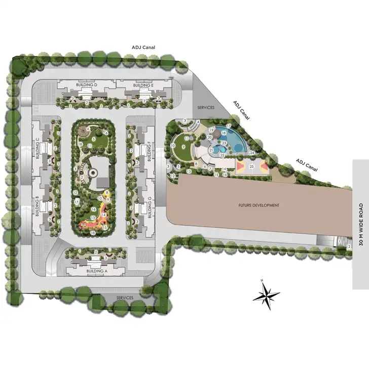 Atmos Architectural Floor Plan 10 – Kolte Patil Life Republic Hinjewadi